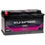 Автомобильный аккумулятор Wild Batteries 6СТ WB1001E 100А/ч-12V ст EN860 прямая 353x175x190
